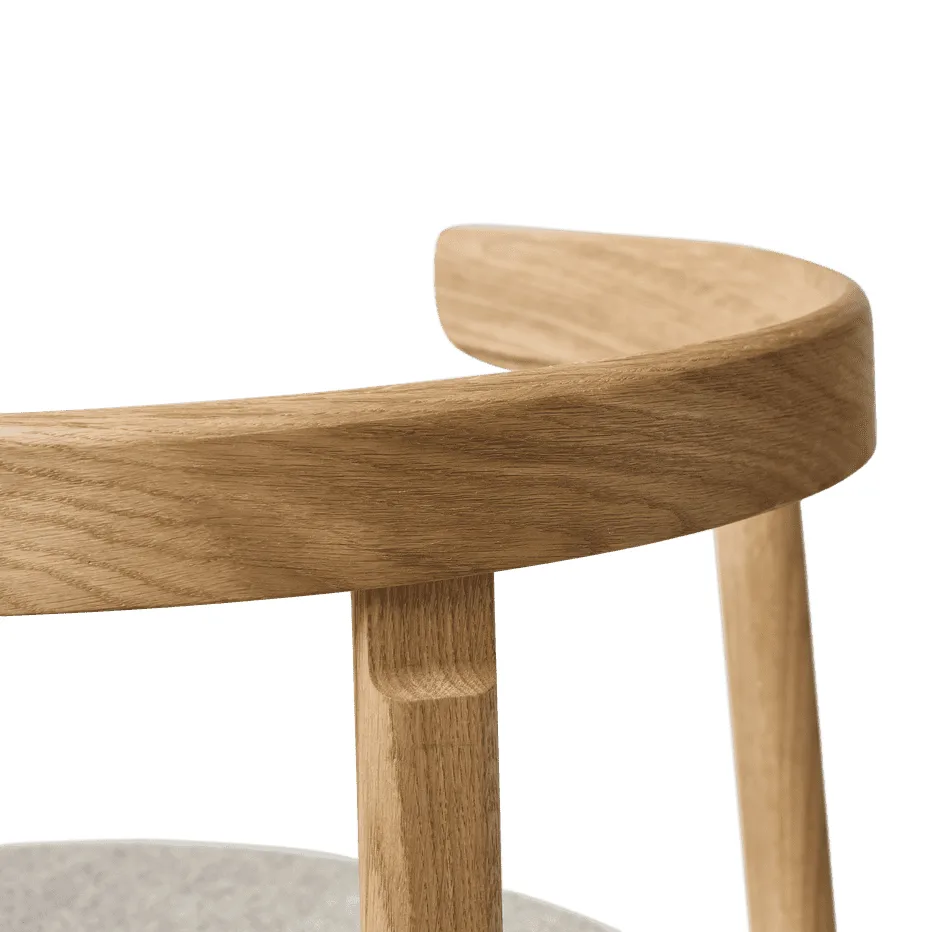 Lunar Stuhl, die Ek-Hallingdal 65-0227 Form & Refine