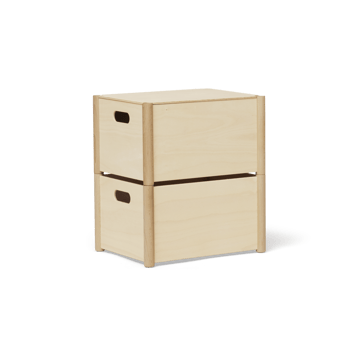 Pillar Aufbewahrungsbox M - Buche - Form & Refine