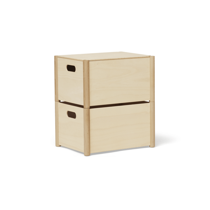 Pillar Aufbewahrungsbox M, Buche Form & Refine