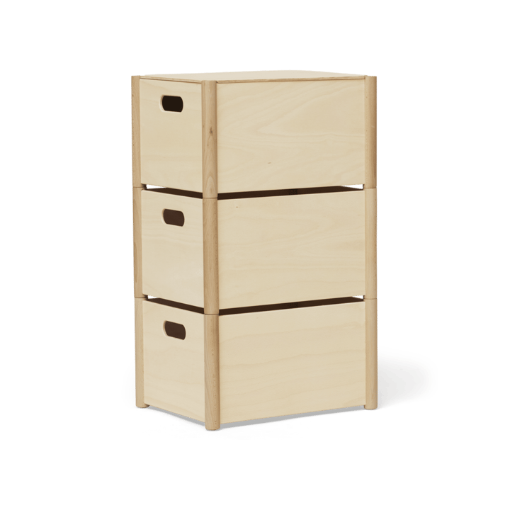Pillar Aufbewahrungsbox M, Buche Form & Refine