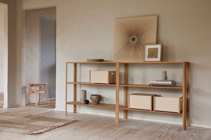 Pillar Aufbewahrungsbox M, Buche Form & Refine