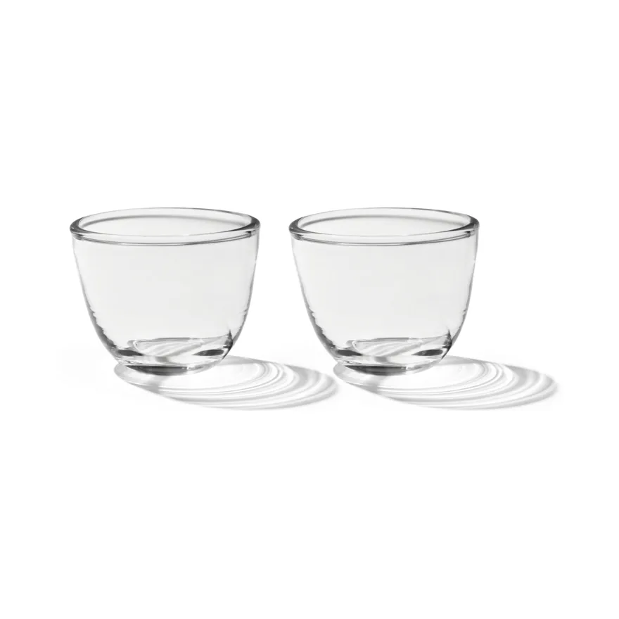 Pinho Glas 2-teilig-Pack, Klar Form & Refine