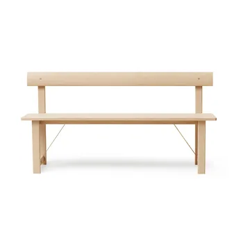 Position Bank 155 cm - Eiche-Messing - Form & Refine