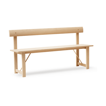 Position Bank 155 cm - Eiche-Messing - Form & Refine