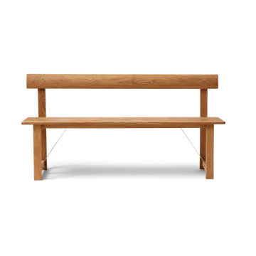 Position Bank 155 cm - Eiche-stahl - Form & Refine