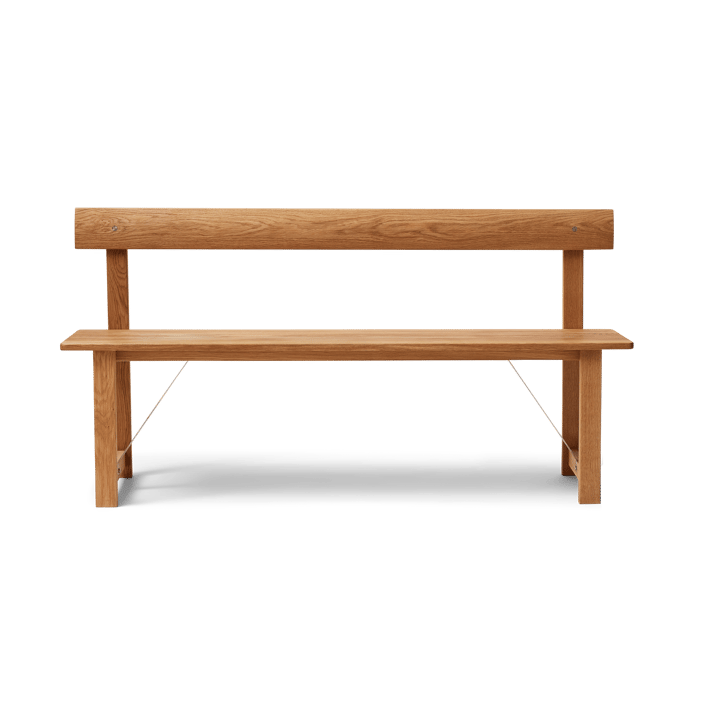 Position Bank 155 cm - Eiche-stahl - Form & Refine