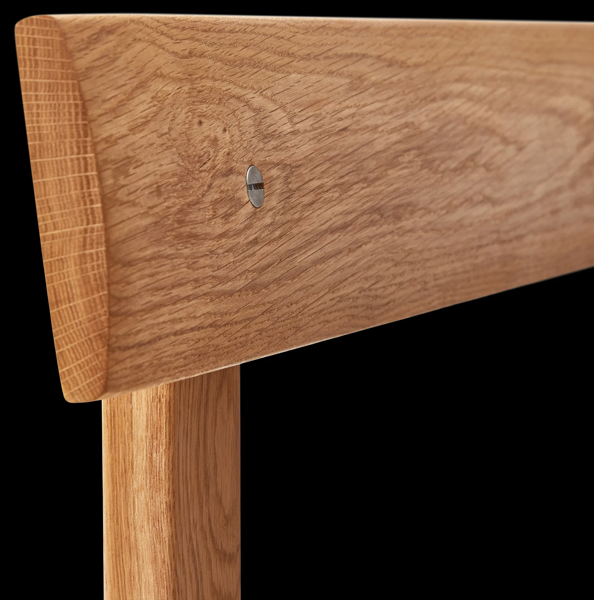 Position Bank 155 cm, Eiche-stahl Form & Refine