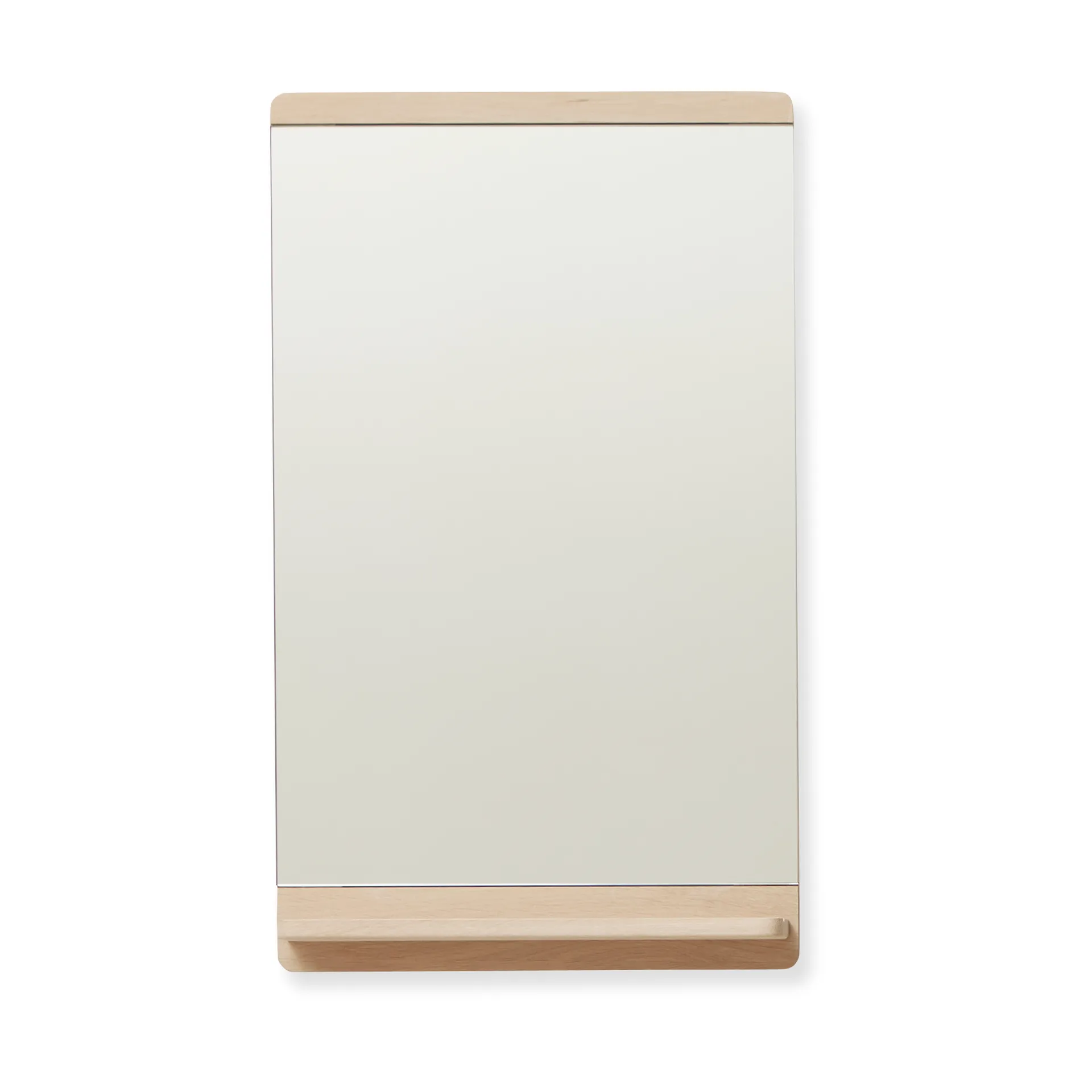 Rim Wandspiegel 40x68 cm, Weiße Eiche Form & Refine