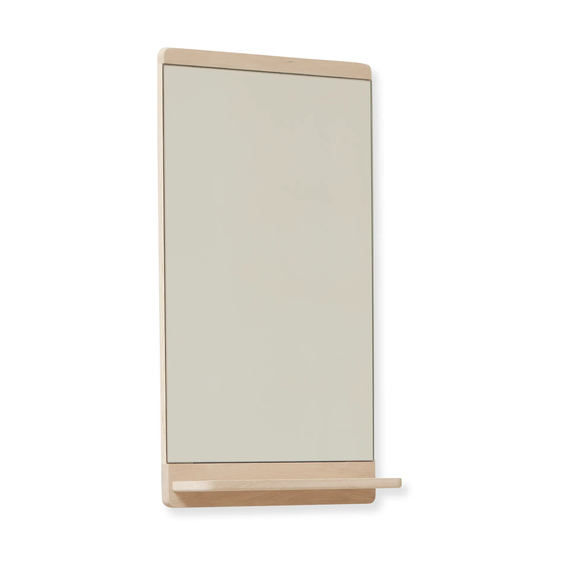 Rim Wandspiegel 40x68 cm, Weiße Eiche Form & Refine