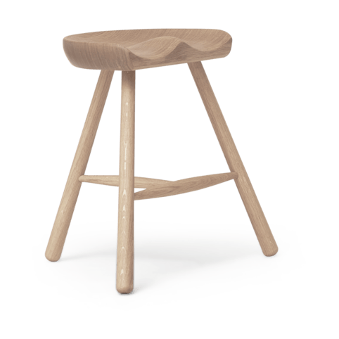 Shoemaker Chair Stuhl No. 49, Geölte Eiche Form & Refine