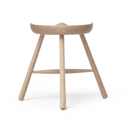 Shoemaker Chair Stuhl No. 49, Geölte Eiche Form & Refine