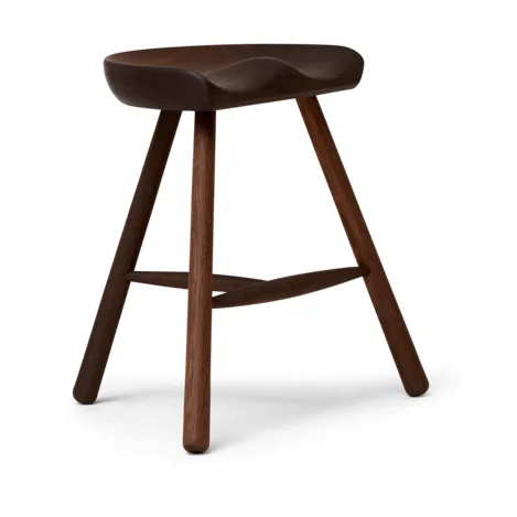 Shoemaker Chair Stuhl No. 49, Geräucherte Eiche Form & Refine