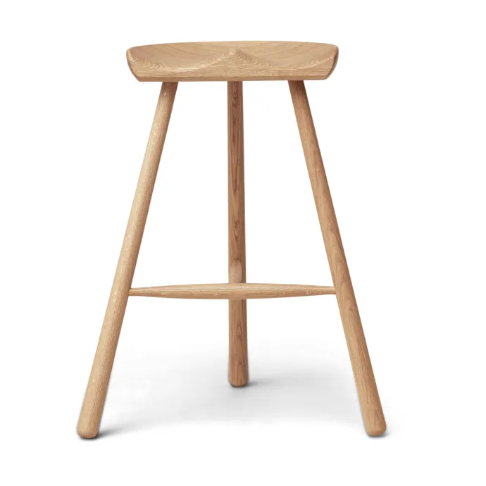 Shoemaker Chair Stuhl No. 68, Geölte Eiche Form & Refine