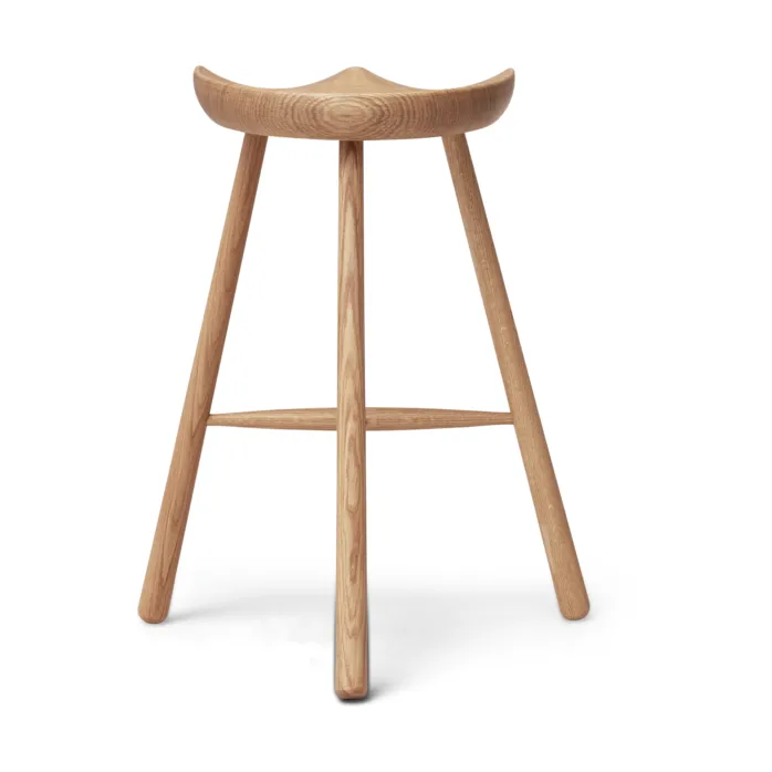 Shoemaker Chair Stuhl No. 68, Geölte Eiche Form & Refine