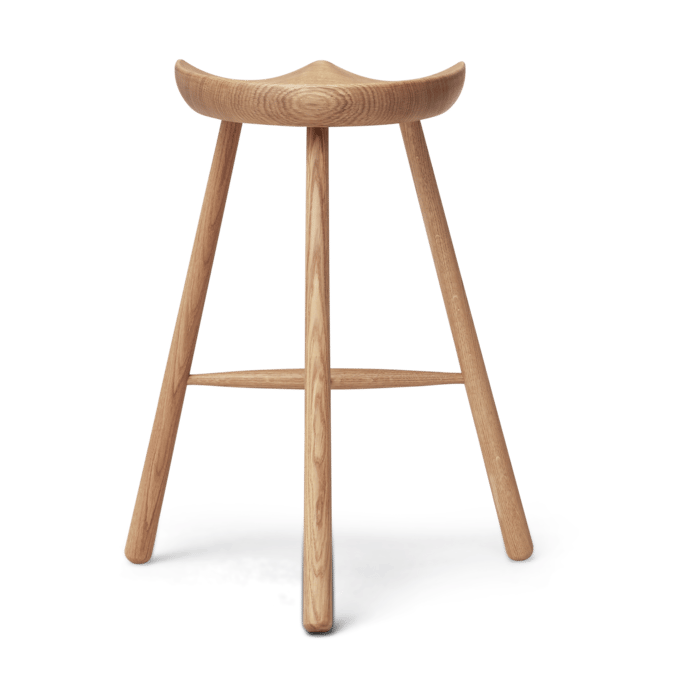 Shoemaker Chair Stuhl No. 68, Geölte Eiche Form & Refine