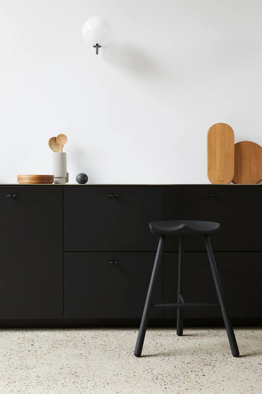 Shoemaker Chair Stuhl No. 68, Schwarz Form & Refine