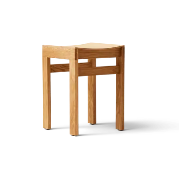 Sonder Hocker 47,5 cm - Eiche - Form & Refine