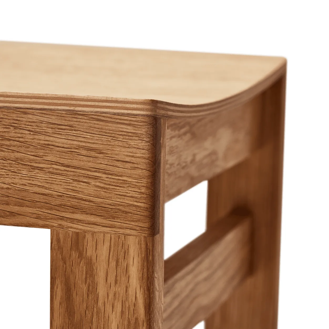 Sonder Hocker 47,5 cm, Eiche Form & Refine