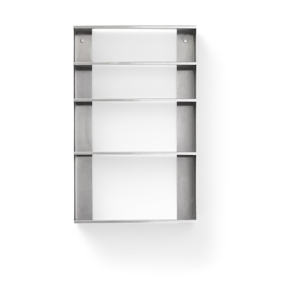 Taper Aufbewahrungsregal 40x65 cm, Edelstahl Form & Refine