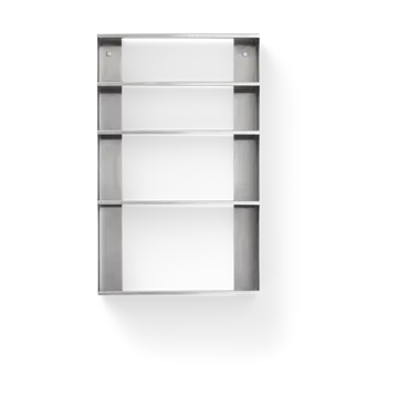 Taper Aufbewahrungsregal 40x65 cm - Edelstahl - Form & Refine