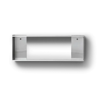 Taper-Aufbewahrungsregal 70x25 cm - Edelstahl - Form & Refine