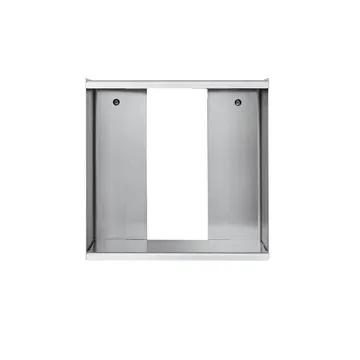 Taper Cube Box Wandregal - Edelstahl, 34x35 cm - Form & Refine