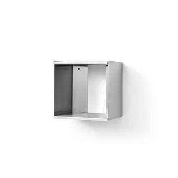 Taper Cube Box Wandregal - Edelstahl, 34x35 cm - Form & Refine