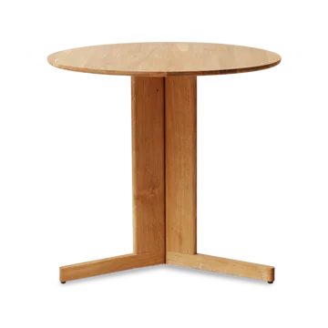 Trefoil Esstisch Ø75 cm - Eiche - Form & Refine