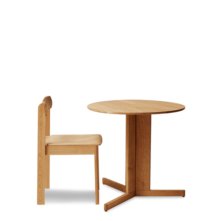 Trefoil Esstisch Ø75 cm, Eiche Form & Refine