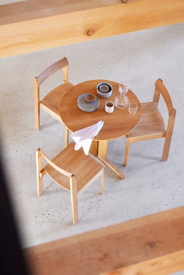 Trefoil Esstisch Ø75 cm - Eiche - Form & Refine