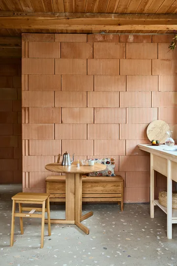 Trefoil Esstisch Ø90 cm - Eiche - Form & Refine