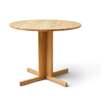 Trefoil Esstisch Ø90 cm - Eiche - Form & Refine