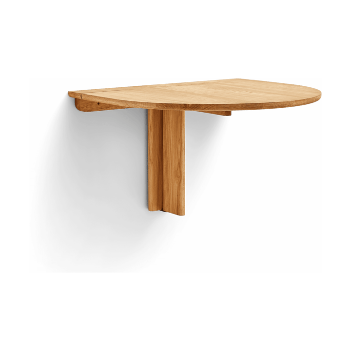 Trefoil wandmontiertes Tisch - Eiche - Form & Refine