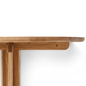 Trefoil wandmontiertes Tisch - Eiche - Form & Refine