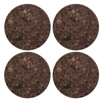 Cork Glasuntersetzer 4er Pack - Smoked - Formgatan