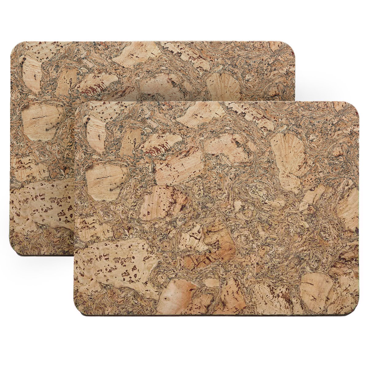 Formgatan Cork Platzdecke 30 x 40cm 2er Pack Natural