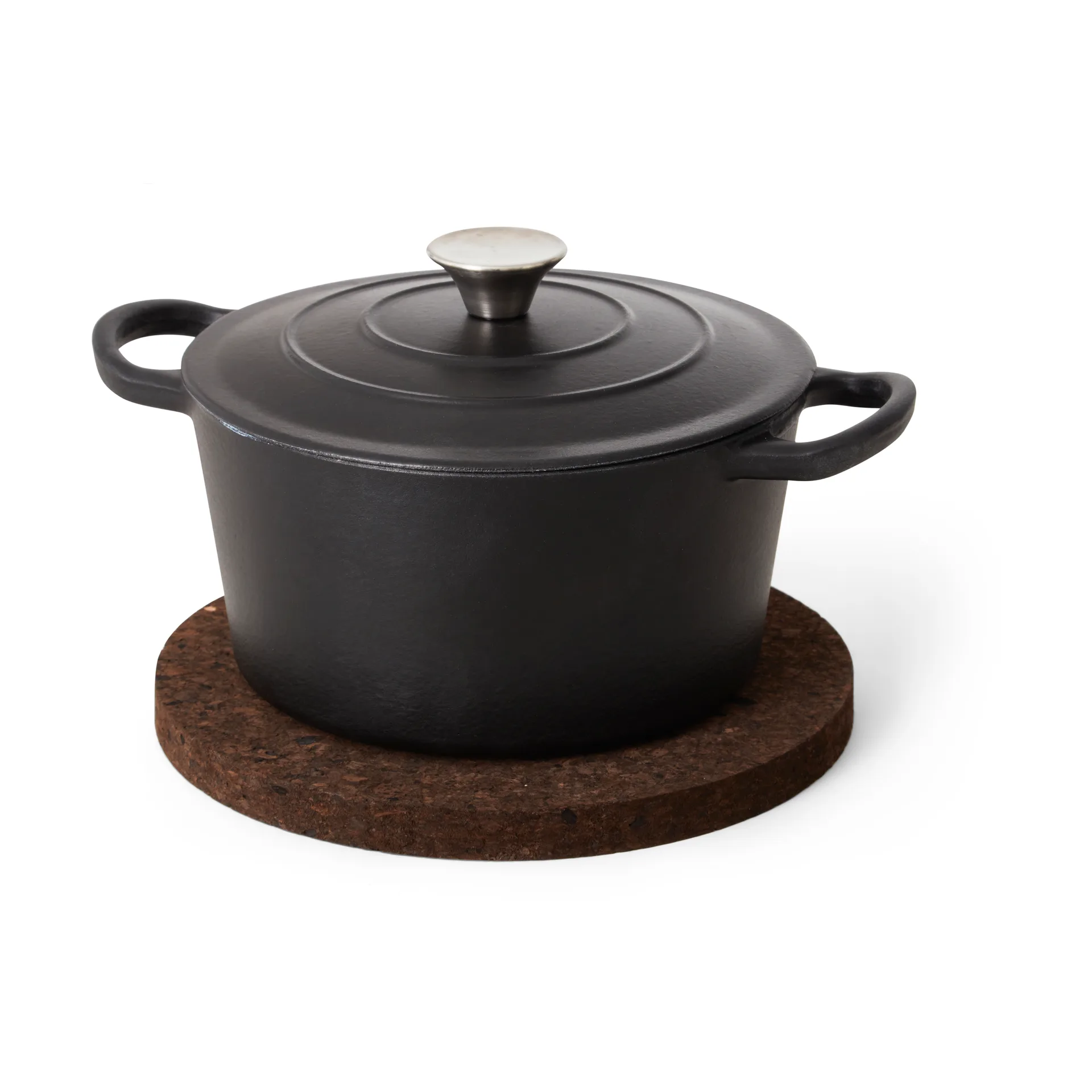 Cork Topfuntersetzer smoked, Ø27 cm Formgatan