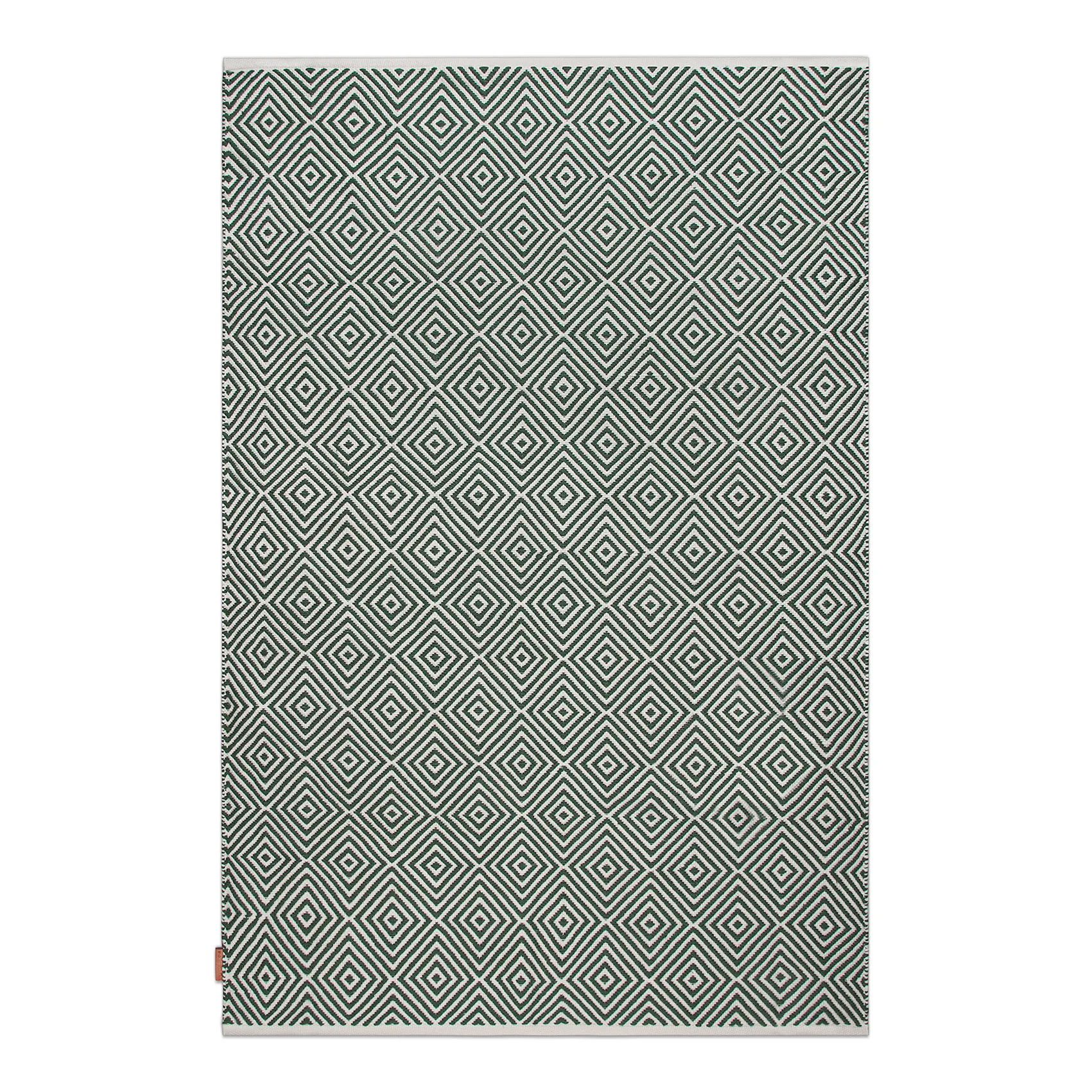 Diamond Teppich 140 x 200cm, Green Formgatan