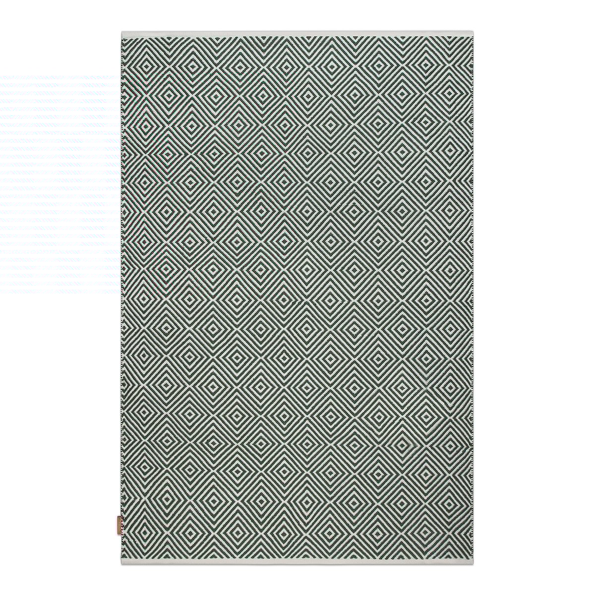 Formgatan Diamond Teppich 140 x 200cm Green