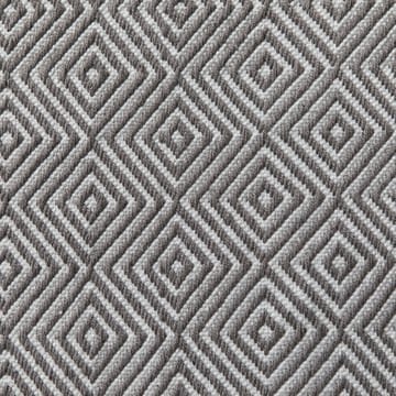 Diamond Teppich 140 x 200cm - Grey - Formgatan