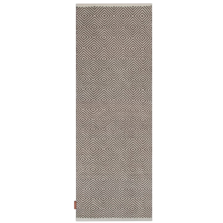 Diamond Teppich 70 x 200cm - Grey - Formgatan