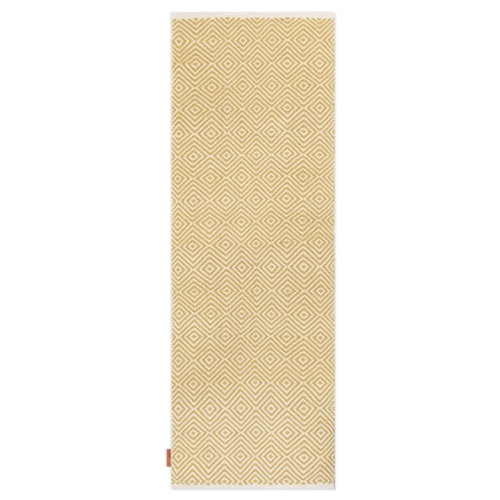 Diamond Teppich 70 x 200cm - Yellow - Formgatan