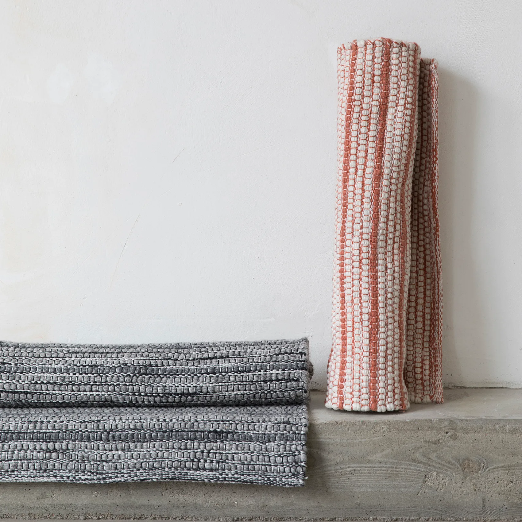 Stripe Teppich 70 x 200cm, Burnt orange Formgatan