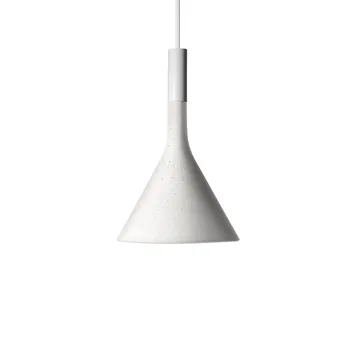 Aplomb mini Pendelleuchte - weiß, bianco Beton - Foscarini