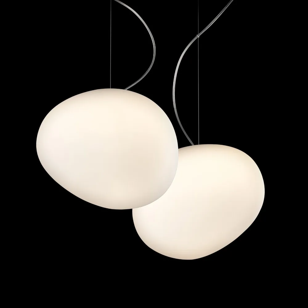 Gregg Grande Pendelleuchte, Weiß Foscarini