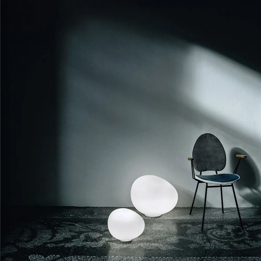 Gregg grande Tischleuchte, Weiß Foscarini