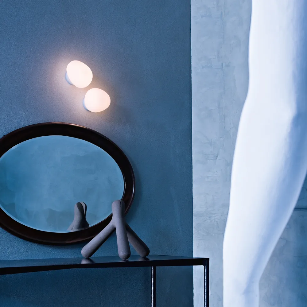 Gregg piccola Wandleuchte, Weiß Foscarini