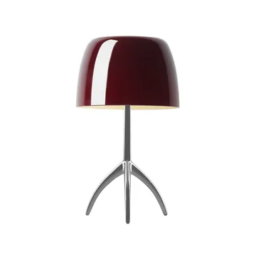 Lumiere Grande dimmbare Tischleuchte - kirschrot, Aluminium - Foscarini