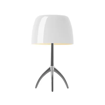 Lumiere Grande dimmbare Tischleuchte - weiß, Aluminium - Foscarini