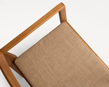 Armrest Chair 01 Armlehnstuhl - Dunkelbraune Birke - FRAMA